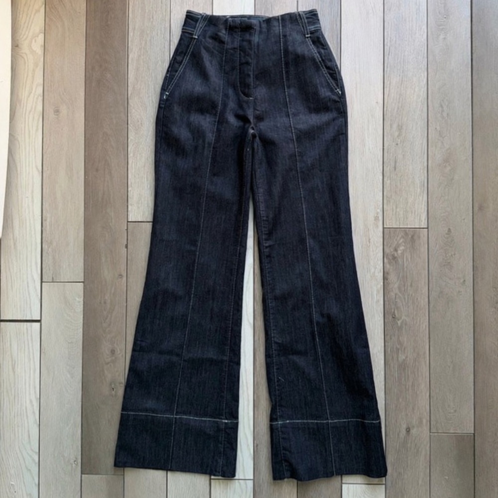 Maeve Anthropologie High-Rise Wide Leg
Cuff Jeans - Picture 3 of 9